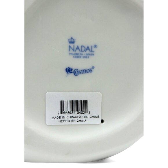 NADAL Cosmos Tall Lady With Flower Basket Porcelain 12.6" Boxed - Picture 11 of 12